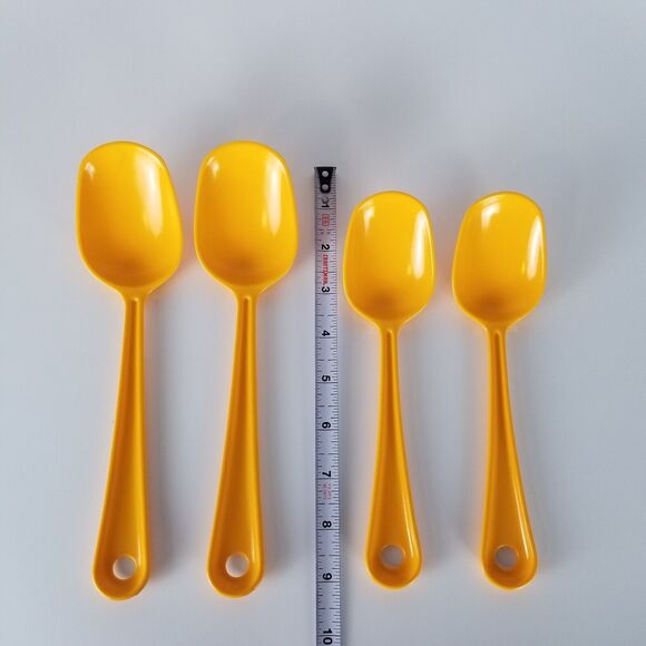 x4 VINTAGE Hammarplast Serving Spoons Modern Danish Sweden Design 1365 1366 - Picture 12 of 12